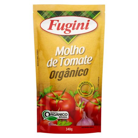MOLHO DE TOMATE ORGÂNICO FUGINI