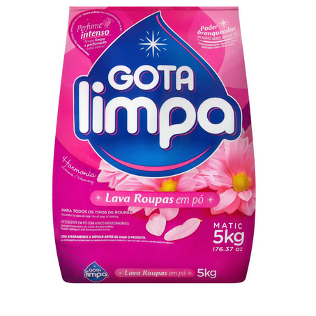 Lava Roupa Gota Limpa Harmonia 4kg
