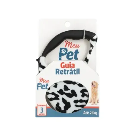 Guia retrátil meu pet 3m 360-1