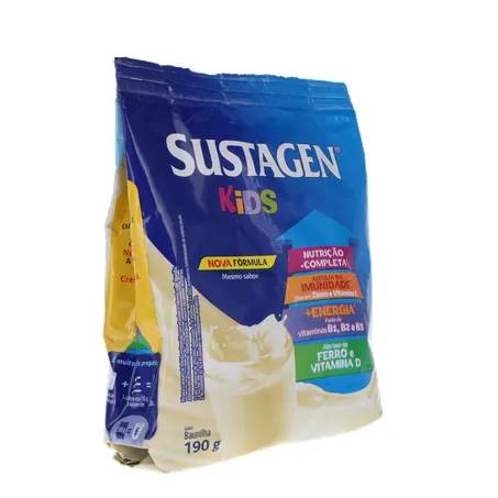 ALIMENTO SUSTAGEN KIDS BAUNILHA SACHÊ 190G 360-32