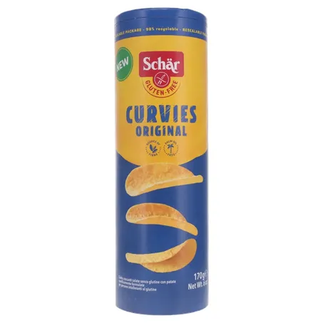 Chips de Batata Schar Curvies Original 170g 360-0