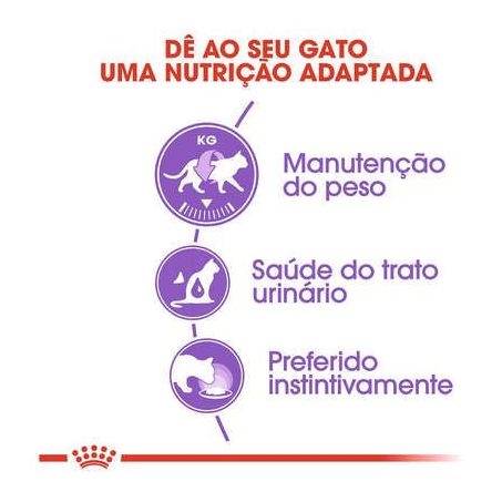 Sache Ração Úmida Royal Canin Sachê Castrados Patê para Gatos Adultos Castrados 85Gr 360-1