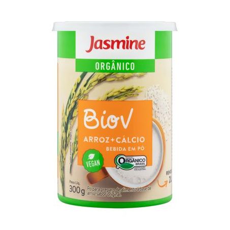 Leite em Pó Jasmine Biov Orgânico Arroz+cálcio Embalagem 300G