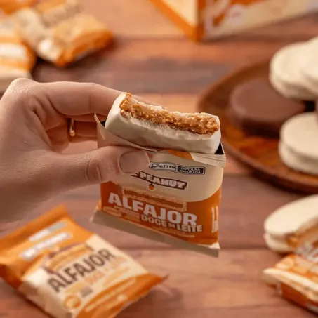 Alfajor Doce de Leite Choco Branco Dr Peanut 35g 360-1