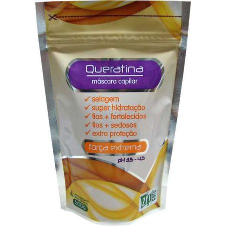 Máscara capilar queratina zipcare 500ml