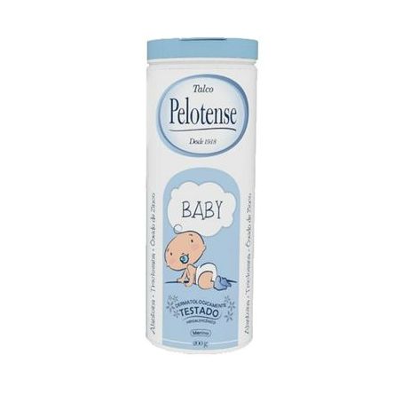 Talco pelotense baby 200g azul