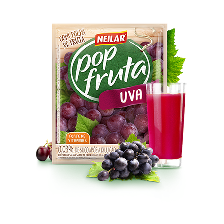 REFRESCO POP FRUTA NEILAR UVA 25G