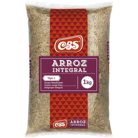 ARROZ CBS INTEGRAL TIPO1 1KG