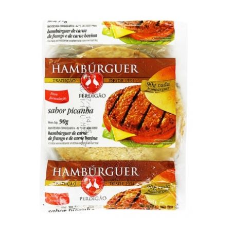 Hamburguer bovino perdigao 90g