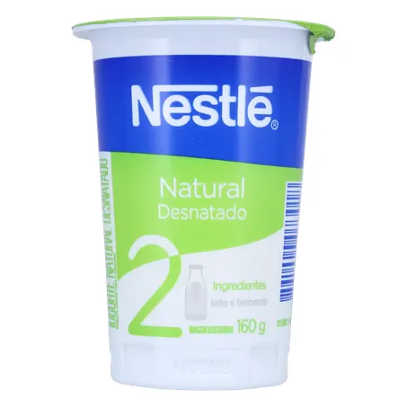 Iogurte Natural Desnatado Nestle 160g 360-0