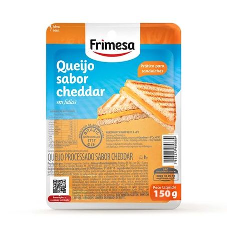 QJO FRIMESA CHEDDAR FAT 150G
