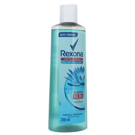 Sabonete Líquido Rexona Antibacterial Limpeza Profunda Squeeze 250ml 360-34