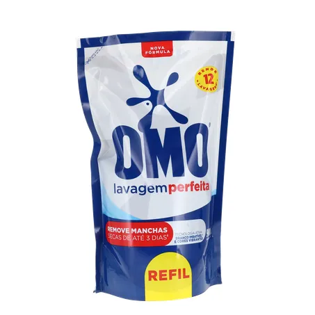 Lava Roupas Líquido Omo Lavagem Perfeita Sachê 900ml 360-35