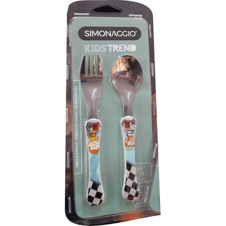 Talheres kids simonaggio kit 2pcs az dec