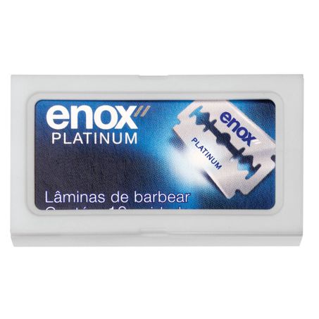 LÂMINA DE BARBEAR ENOX PLATINUM CARTELA C/10UNID REF.1749