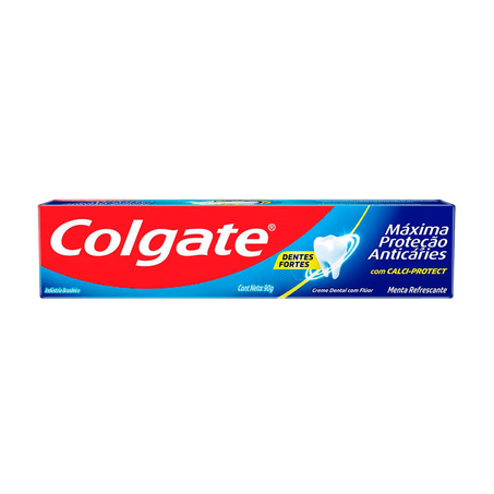Creme Dental Colgate 90g - Máxima Proteção Anticáries