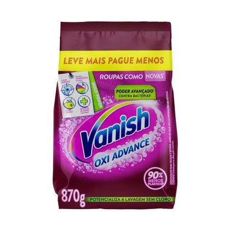 TIRA MANCHA VANISH OXI ADVANCE S/CLORO 870G