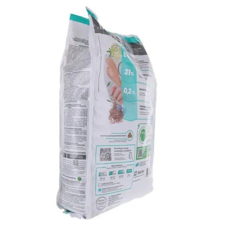 ALIM GATO MONELLO 1KG AD BOLA D PEL FRANGO/PEIXE 360-13