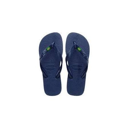 Sandalia/chinelo havaianas brasil light marinho 43/44