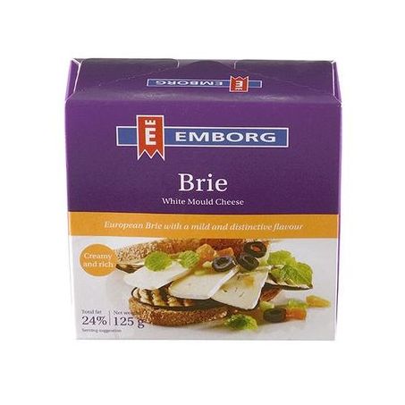 Queijo tp brie emborg lt 125g