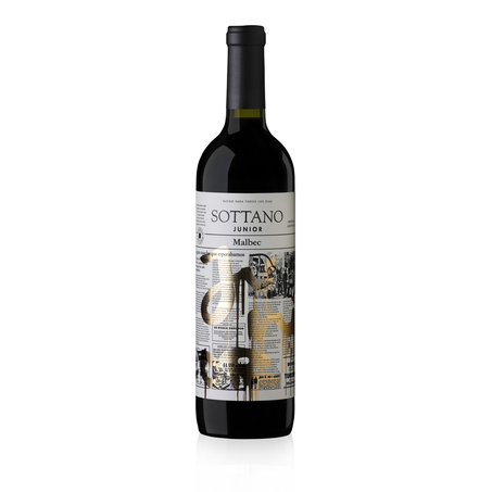 Vinho Tinto Argentino Sottano Jr Malbec 750ml 