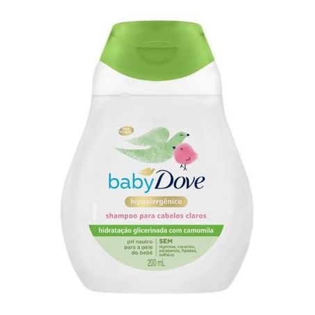 Dove-baby shampoo 400ml cabelos claros