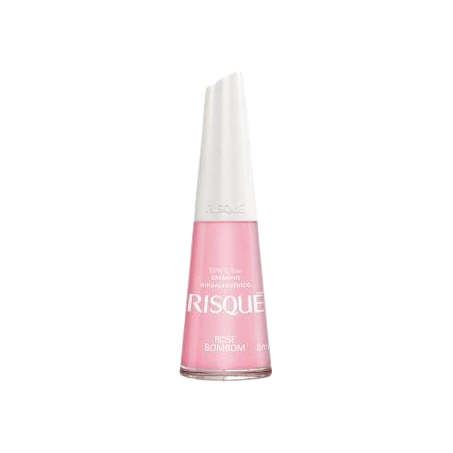 ESMALTE RISQUE CREMOSO ROSE BOM 8ML