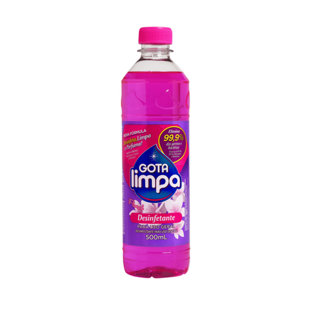 DESINFETANTE GOTA LIMPA FLORAL 500ML