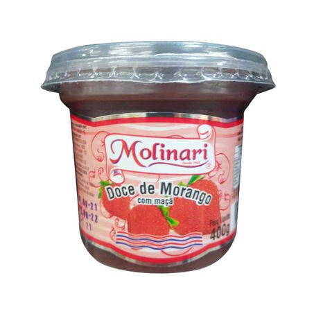 DOCE MOLINARI MORANGO 400G