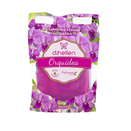 Sabonete liquido dihellen orquidea 400ml