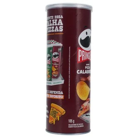 Salgadinho de Batata Pringles Pizza Calabresa 105g 360-30