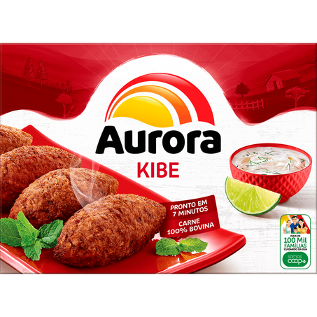 KIBE AURORA CAIXA 500G