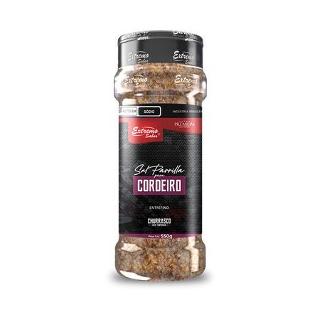 Sal extremo sabor 550g parrilla cordeiro