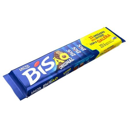Chocolate bis ao leite lacta 201.6g c/32