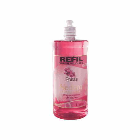 Sabonete líquido hedera 1l rosas