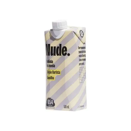 BEBIDA DE AVEIA BAUNILHA BARISTA 500ML - NUDE