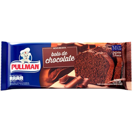 BOLO PULLMAN CHOCOLATE 250G*