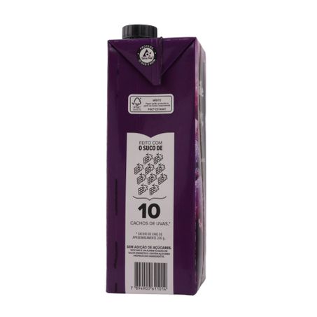 BEBIDA DEL VALLE 100% UVA TP 1L 360-17