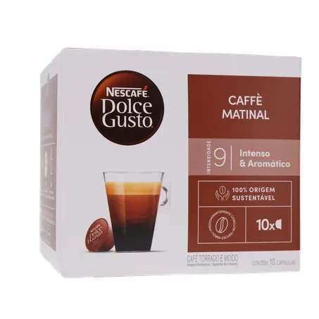 CAFÉ CÁPSULAS DOLCE GUSTO MATINAL C/10 UNIDADES 360-35