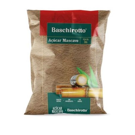 ACUCAR MASCAVO BASCHIROTTO 1KG