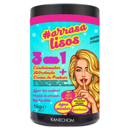 MASCARA ARRASA LISOS 3 EM 1 KANECHON 1KG
