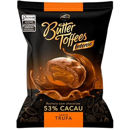 BALA ARCOR B TOFFEES 53% CACAU PC 400 G