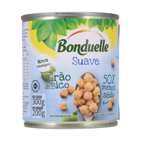 Grao de bico bonduelle suave lt200g 360-15