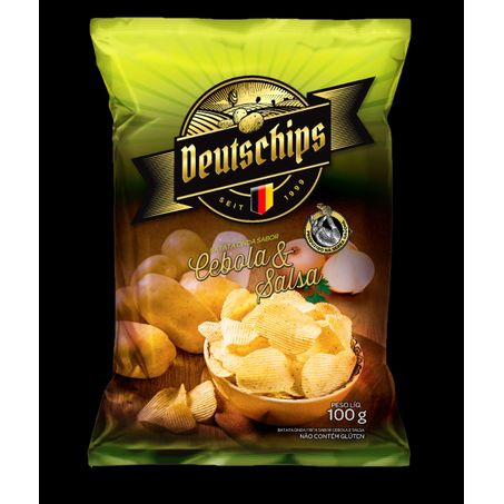 Batata deutschips cebola salsa 100g