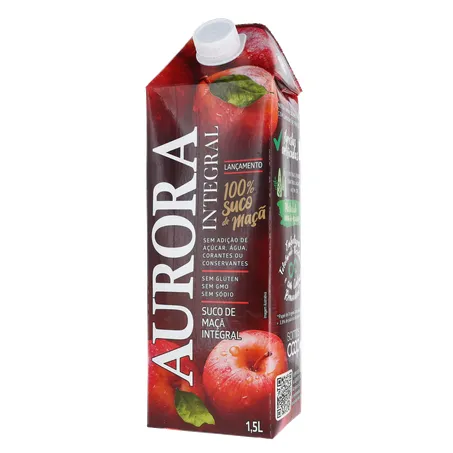 Suco Integral Maça Aurora Cx 1,5l 360-2