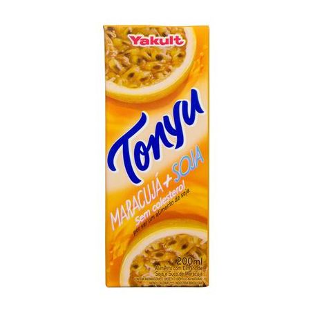 ALIMENTO DE SOJA YAKULT TONYU 200ML MARACUJA