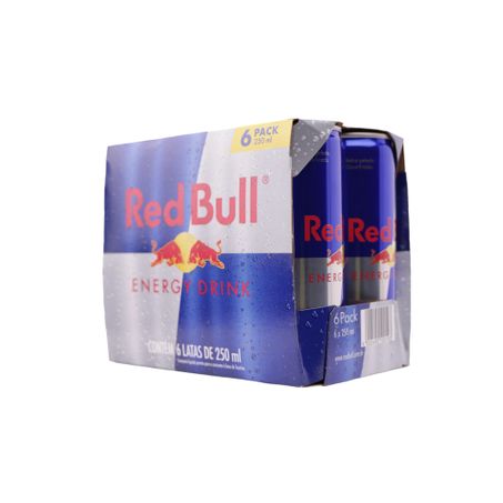 Energetico red bull trad 250ml 6un 360-7