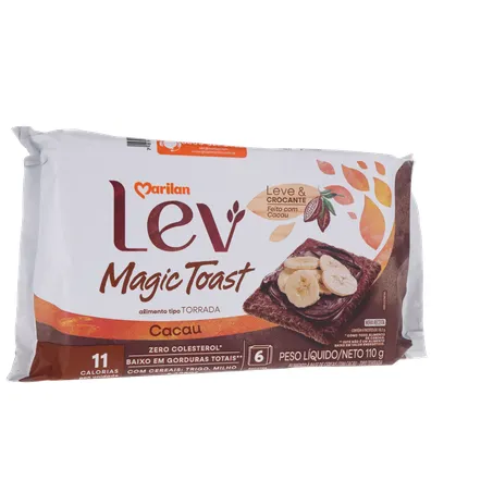 Torrada Marilan Lev Magic Toast Cacau 110g 360-34