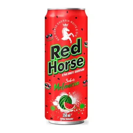 Suplemento Alimentar Red Horse Melancia Com Creatina Lata 350ml 
 