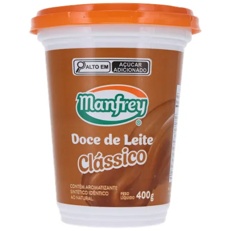 DOCE DE LEITE MANFREY CLÁSSICO POTE 400G